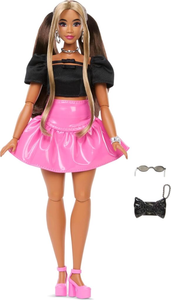 Barbie Puppe JJN73 - Original Mattel Fashion Doll Mit Zubehör